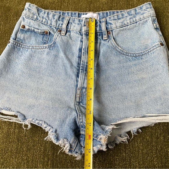 Denim Blue Women's Shorts 100% cotton size EU 38 USA size 6 - Picture 2 of 6